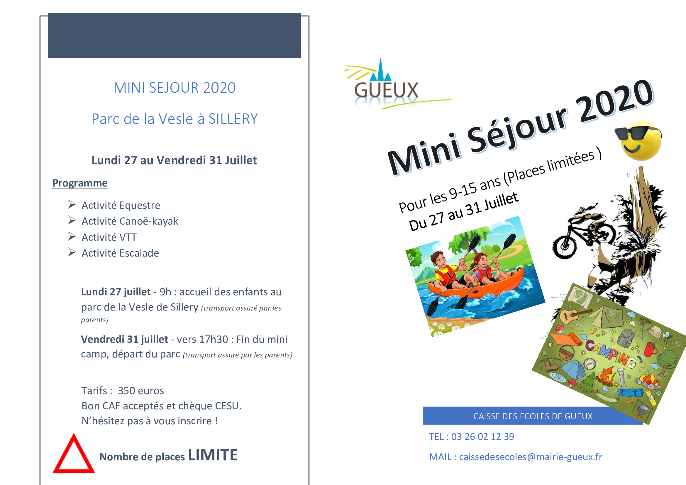 affiche Camp Gueux
