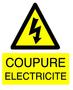 coupure d'électricité